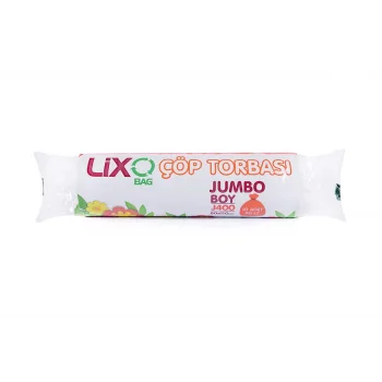 J-400 Jumbo Boy Çöp Torbası 80x110 cm 10 Lu Rulo