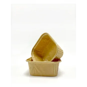 Kafem Muffin Kek Kapsülü Kare Kraft 50li - K34