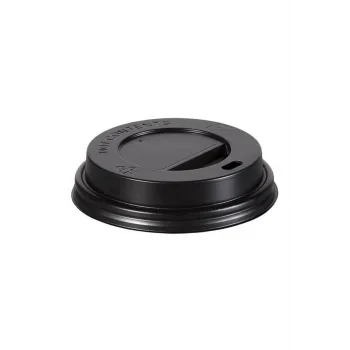 Karton Bardak Kapağı Dudaklı Sıcak - 8 Oz 100 Lü