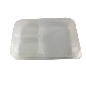 Kebap Kabı 3 Bölmeli 75 Adet