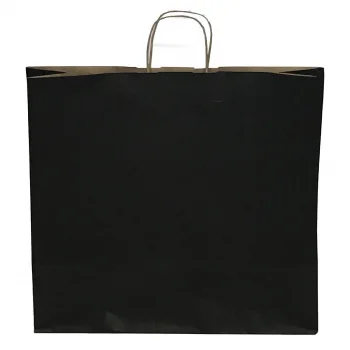Kraft Çanta Siyah 50x15x40 Exstra Büyük