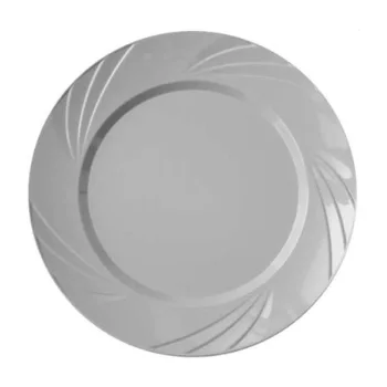 Kristal Tabak Gümüş 23 Cm 6Lı