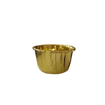 Muffin Kek Kapsülü Altın 25li