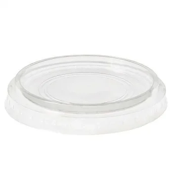 Plastik Bardak Kapağı Düz ( parlak )350 - 450 CC 50 Lİ