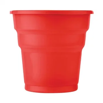 Starcup Party Tıme Renkli Bardak Kırmızı 25 li