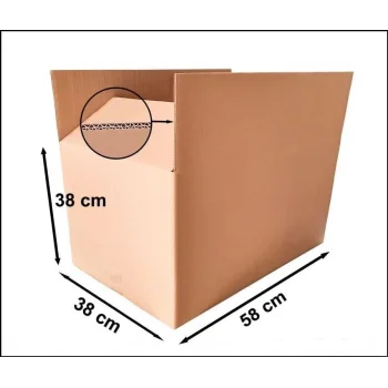 Karton Taşıma Kolisi 40x40x60 cm -1 Adet