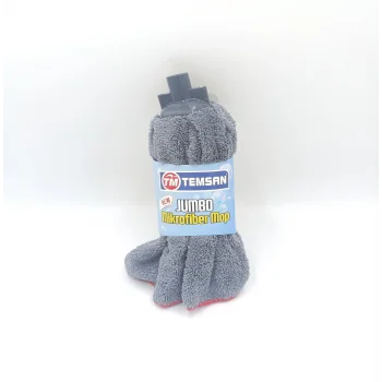 Temsan Jumbo Microfiber Havlu Mop Gri