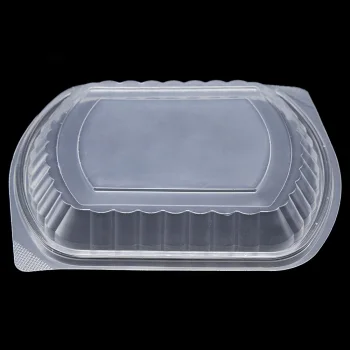 Yemek Kabı Kapak Üst Şeffaf Tek Gözlü 50 Li