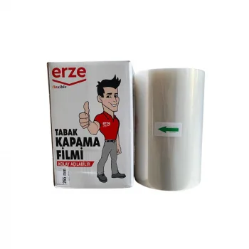 Yemek Kabı Erze Üst Yapıştırma Folyosu 265 mm 65 Mikron - 4 Kg