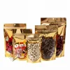 11x18,5 Gold Şeffaf Metalize Doypack - 50 Adet