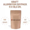 11x18,5 Kraft Alüminyum Doypack - 50 Adet