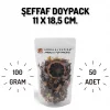 11x18,5 Şeffaf Doypack - 50 Adet