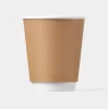 DOUBLE WALL KRAFT KARTON BARDAK 12 OZ -25 Lİ