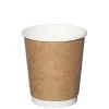 DOUBLE WALL KRAFT KARTON BARDAK 4 OZ-20 Lİ