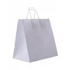 Beyaz Çanta Burgu Saplı 33x20x33 -25 Adetli