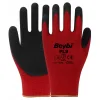 Beybi PL-9 Örme Kırmızı Siyah Nitril Eldiven