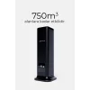 Carpex Maxx Tower 750-X Siyah Koku Makinesi