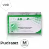 Haspet Pudrasız Vinil Eldiven M Beden