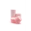 Kafem Pembe Puantiyeli Muffin Kek Kapsülü 50li - K16