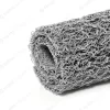 Kıvırcık Kaucuk Paspas - Gri - 1 Metrelik 12 MM *20 Metre