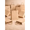 Kraft Çanta Kraft Renk 20x9x24 Küçük 25 Adetli