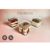 Kristal Kare(GP08) Magnolya Kavanoz Moderna 270 Cc ve Kapağı