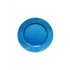 Kristal Tabak Mavi 23 Cm 6Lı