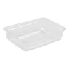 Lindera 250 Gr Plastik Kase Şeffaf 100 Lü