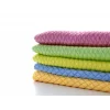 Mikrofiber Bakla Desen Cam Bezi 40x40 cm