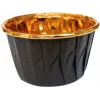 Dolphin Siyah İçi Gold Muffin Kek Kapsülü 25 Li