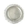 Kristal Lüks Platinum Kristal Tabak 23 cm 6 Adet Şeffaf