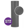 Petek Desenli Paspas 90cm x 15 M Islak Zemin Paspası GRİ
