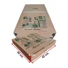 Karton Pizza Kutusu 42x42x4 cm 100 Adetli
