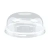 Plastik Bardak Kapağı Bombe Pet (Parlak)350 - 450 Cc 50 Adetli