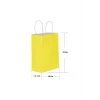 Sarı Kraft Çanta Orta Boy 25x12x31 cm 25 Adet