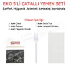 5 li Çatallı Eko Setleme