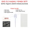 5 li Kaşıklı Eko Setleme