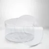 Plastik Şeffaf Silindir Kutu (Çap) 85x128