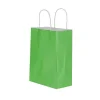Yeşil Kraft Çanta Orta Boy 25x12x31 cm 25 Adet