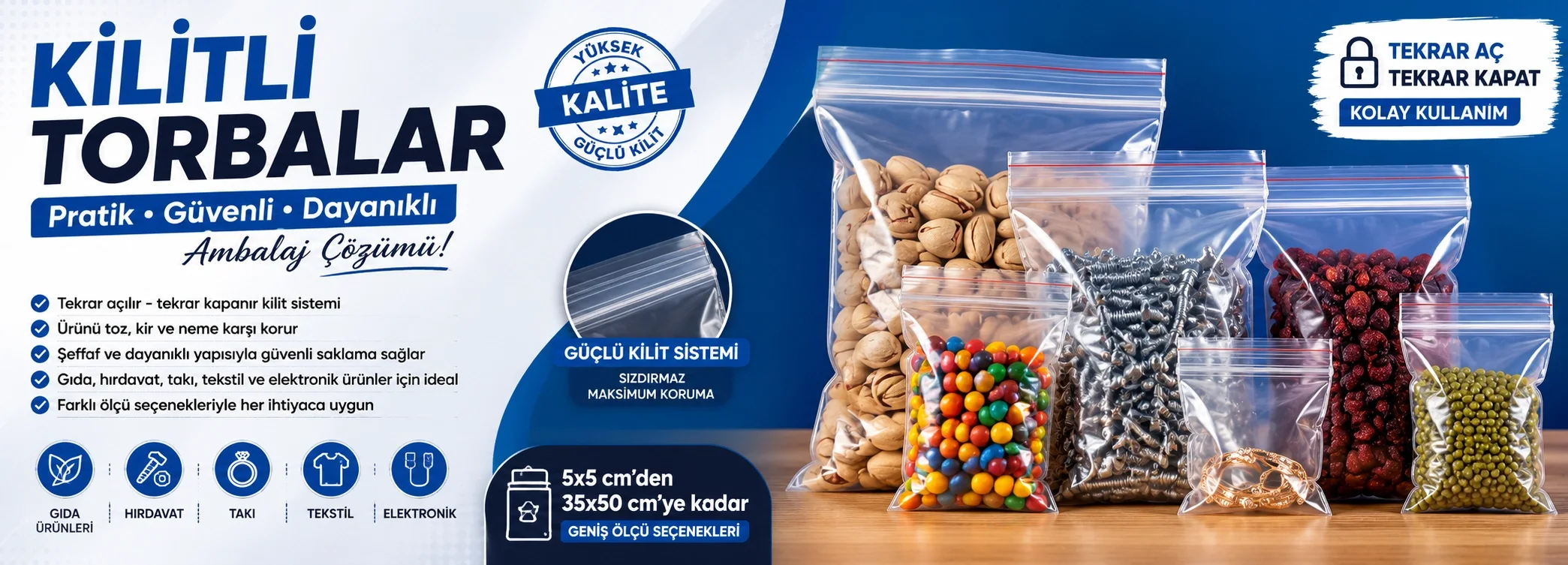 Kilitli Torbalar