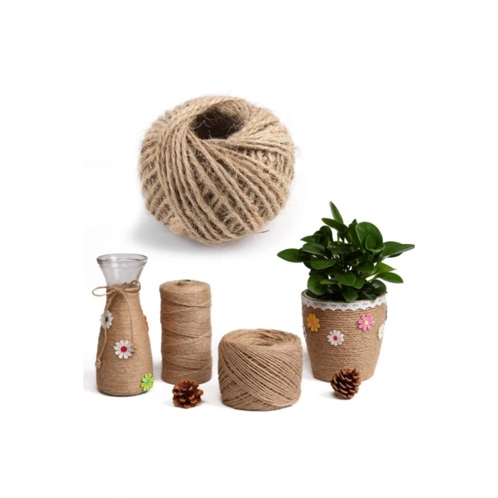 100 Gr Jüt Iplik-10lu Jüt Ip , Hasır Ip