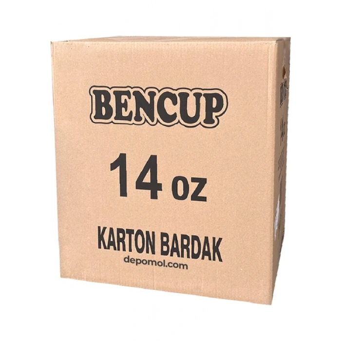 14 Oz Karton Bardak Bencup 50 li 20 Paket