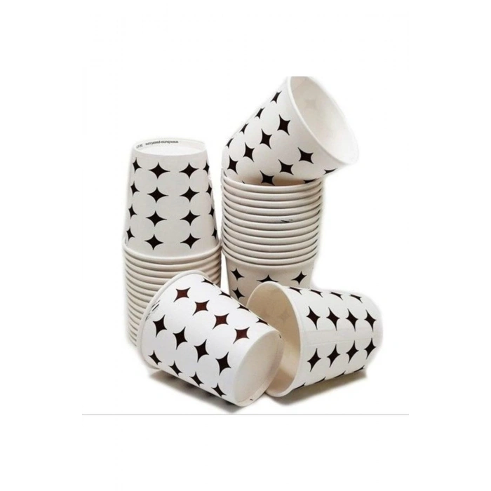 6.5 Oz Karton Bardak Bencup -50 li 60 Paket