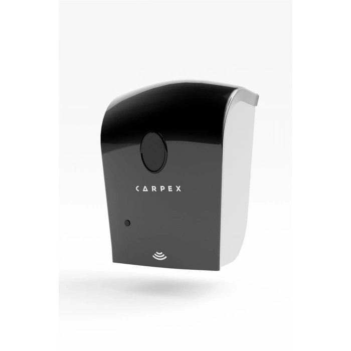 Carpex Nature Otomatik Sensörlü Siyah Dezenfektan ve Sıvı Sabun Dispenseri Hazneli