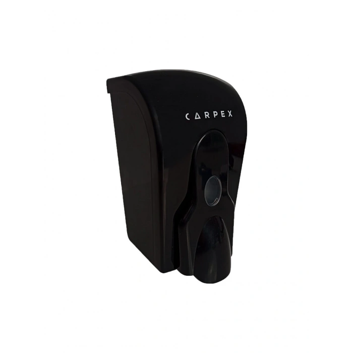 Carpex Nature Siyah Manuel Plus Sıvı Sabun Dispenseri Hazneli