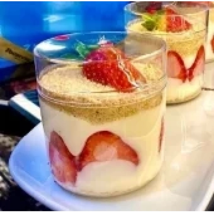 Kristal Silindir(GP09) Magnolya Tatlı Kasesi 270 cc ve Kapağı - 324 Adet