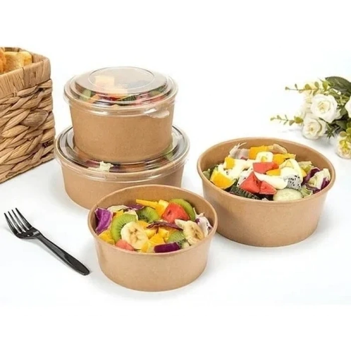 Kraft Salata Kasesi 500 Gram Kase+Kapak -50 Adetli