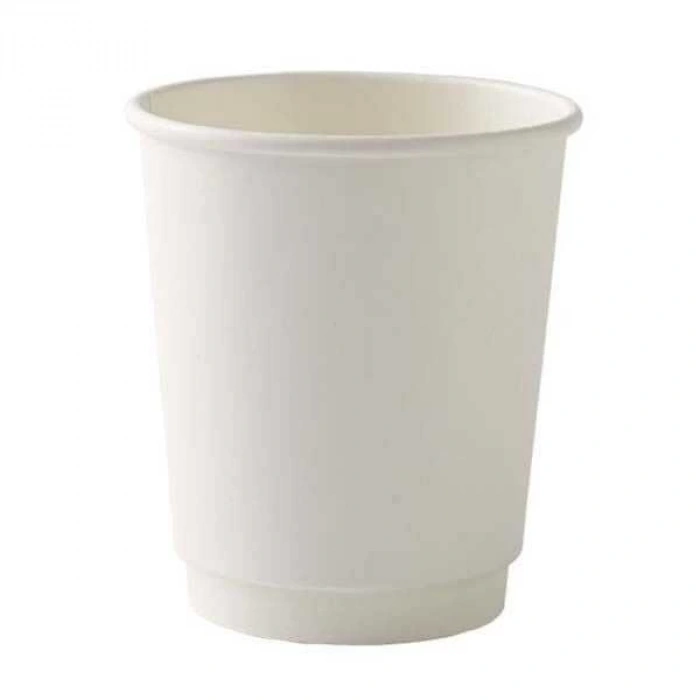 8 Oz Beyaz Double Wall Karton Bardak 25 Li