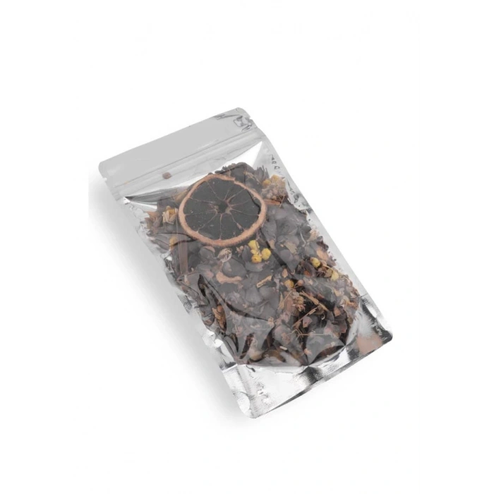 8,5x14,5 cm. Metalize Şeffaf Kilitli Doypack - 50 Adet