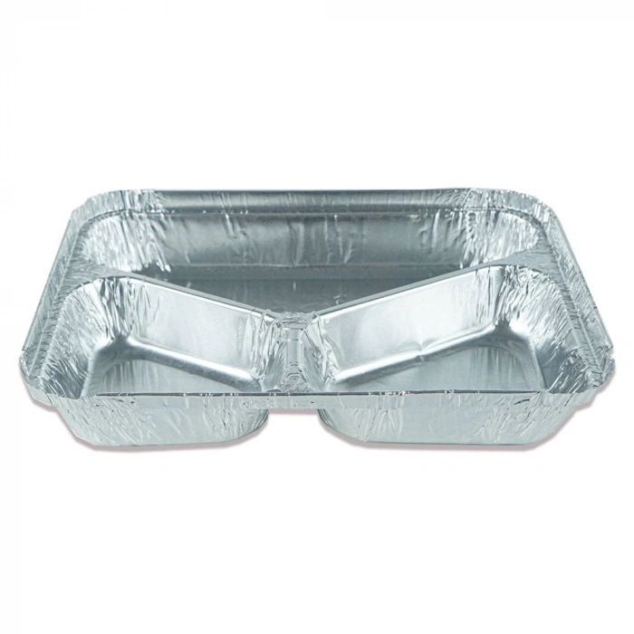 Alüminyum 3 Gözlü Kase ( 100 Adetli )